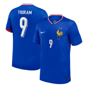 THURAM #9 France Home Soccer Jersey 2024