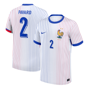 PAVARD #2 France Away Soccer Jersey 2024