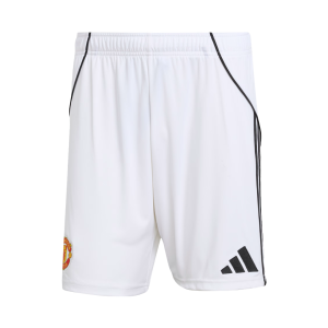 Manchester United Home Soccer Shorts 2025/26