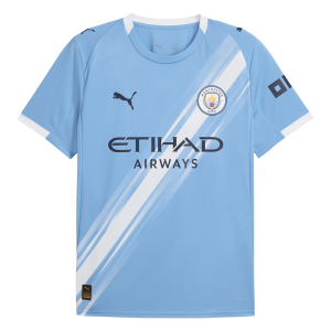 Manchester City Home Soccer Jersey 2025/26 – Discount