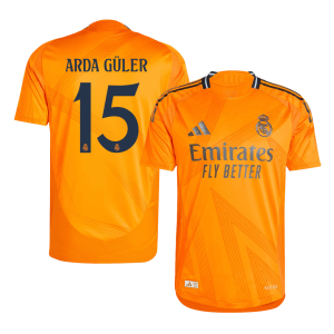 ARDA G??LER #15 Real Madrid Away Authentic Soccer Jersey 2024/25