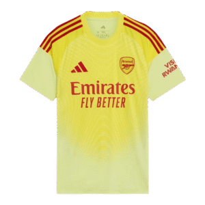 Arsenal Goalkeeper Soccer Jersey 2025/26 Yellow