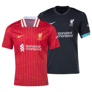 Liverpool Home Jersey 24/25 & Liverpool Away Jersey 24/25