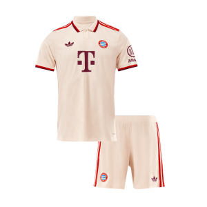 Bayern Munich Third Away Kids Soccer Jerseys Kit 2024/25 – UCL