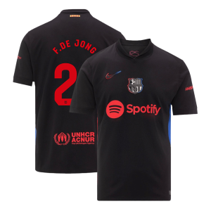 F.DE JONG #21 Barcelona Away Soccer Jersey 2024/25