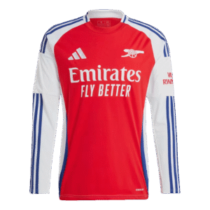Arsenal Home Long Sleeve Soccer Jersey 2024/25