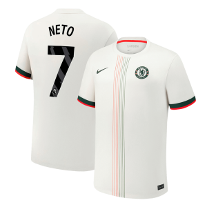 NETO #7 Chelsea Away Soccer Jersey 2025/26