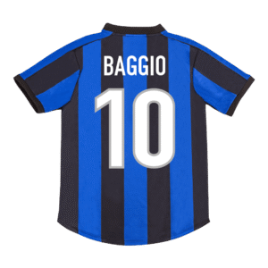 Vintage Soccer Jersey BAGGIO #10 Inter Milan Home 1999/00