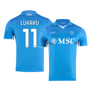 LUKAKU #11 Napoli Home Authentic Soccer Jersey 2024/25
