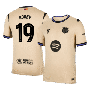 ROONY #19 Barcelona Away Soccer Jersey 2025/26 -UCL