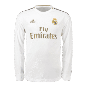 Vintage Soccer Jersey Real Madrid Home Long Sleeve 2019/20