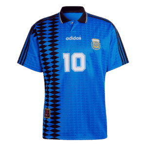 Vintage Soccer Jersey #10 Argentina Away 1994