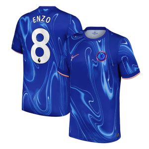 ENZO #8 Chelsea Home Soccer Jersey 2024/25