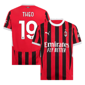 THEO #19 AC Milan Home Soccer Jersey 2024/25