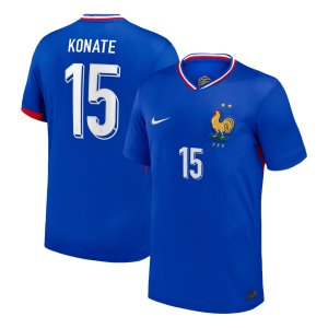 KONATE #15 France Home Soccer Jersey 2024