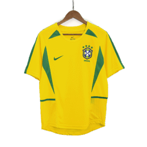 Vintage Soccer Jersey Brazil Home 2002/03