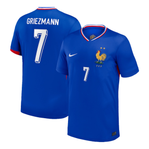 GRIEZMANN #7 France Home Soccer Jersey EURO 2024