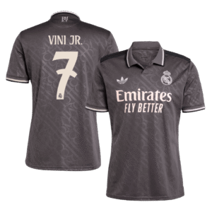 VINI JR. #7 Real Madrid Third Away Soccer Jersey 2024/25
