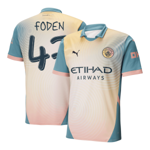 FODEN #47 Manchester City Fourth Away Soccer Jersey 2024/25 – Definitely City