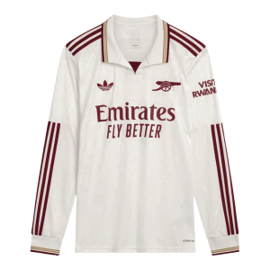 Arsenal Third Away Long Sleeve Soccer Jersey 2025/26