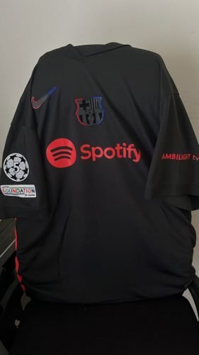 Barcelona Away Authentic Soccer Jersey 2024/25 photo review